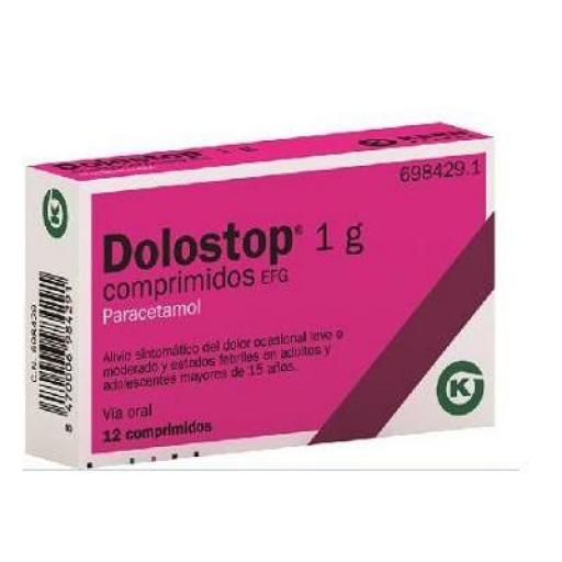 Dolostop 1 g 10 comprimidos