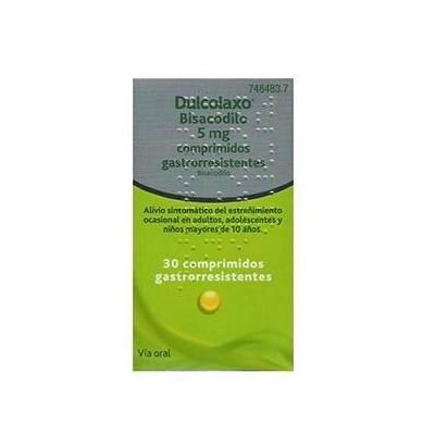 Dulcolaxo 5 mg 30 comprimidos gastrorresistentes