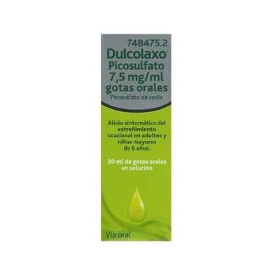 Dulcolaxo 7,5 mg/mL gotas orales 30 mL