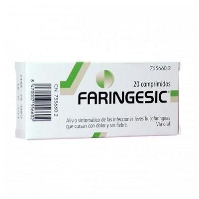 Faringesic 20 comprimidos para chupar