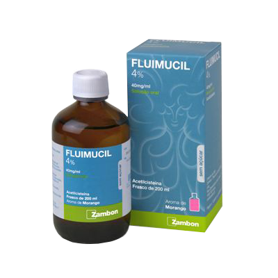Fluimucil 40 mg/mL solución oral 200 mL 