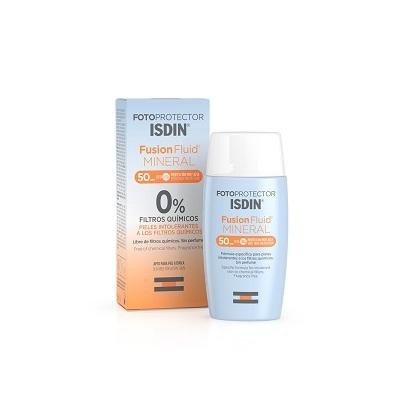 Fotoprotector ISDIN Fusion Fluid MINERAL SPF50+  50 mL  [0]