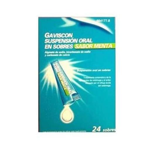 Gaviscon suspensión oral sobres sabor menta [1]