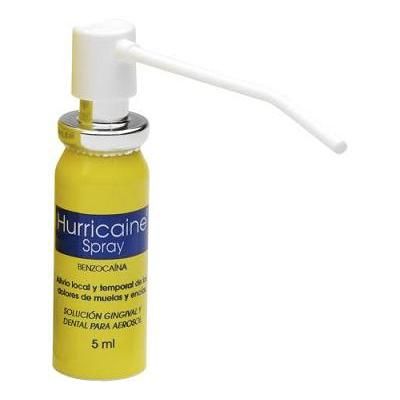Hurricaine spray solución gingival y dental 5 mL