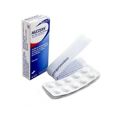 Mucosan 30 mg 20 comprimidos