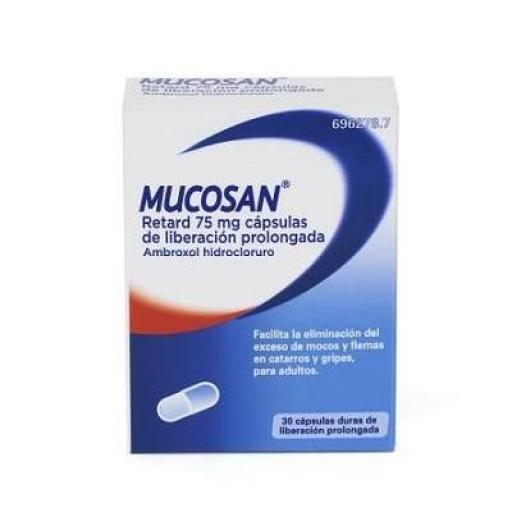 Mucosan Retard 75 mg cápsulas de liberación prolongada