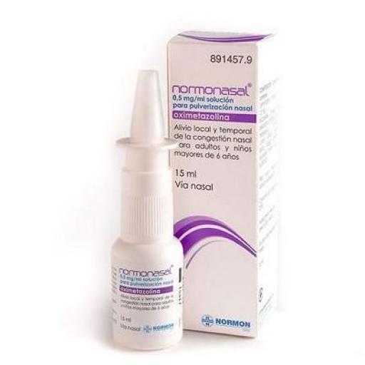 Normonasal 0,5 mg/mL solución para pulverización nasal 15 mL