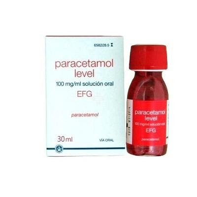 Paracetamol Level 100 mg/mL solución oral 30 mL