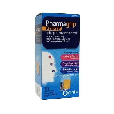 Pharmagrip Forte polvo para suspensión oral 10 sobres [0]
