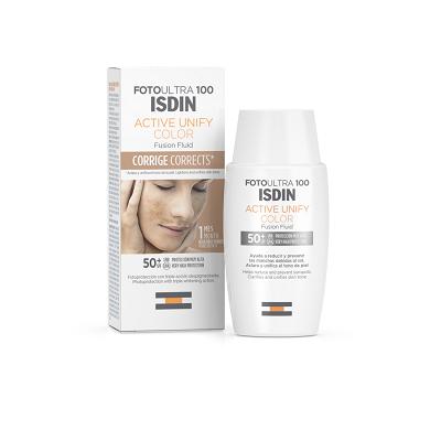 FotoUltra 100 Isdin Active Unify COLOR Fusion Fluid SPF50+ 50 mL