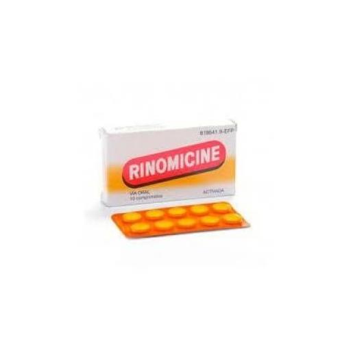 Rinomicine activada 10 comprimidos