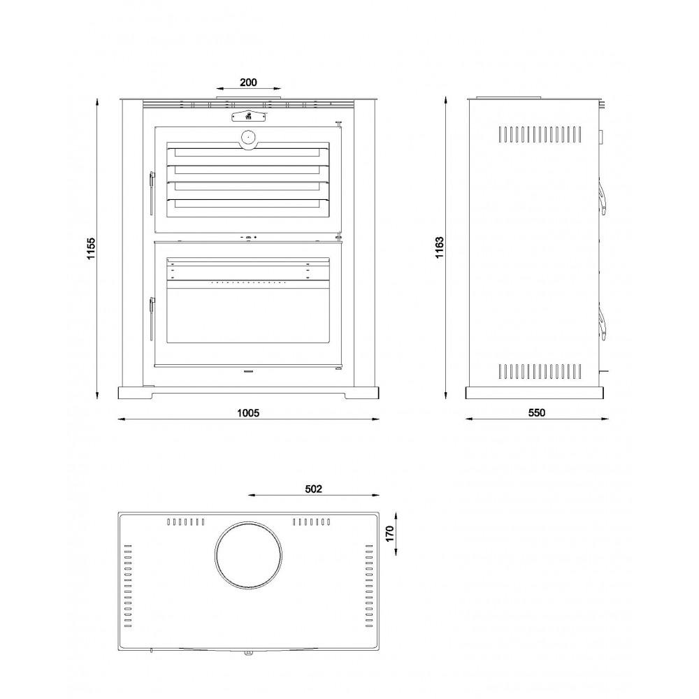 HORNO TOSTADOR MANUAL DEL USUARIO. MODELO No. : KWS-10SS - PDF Descargar  libre