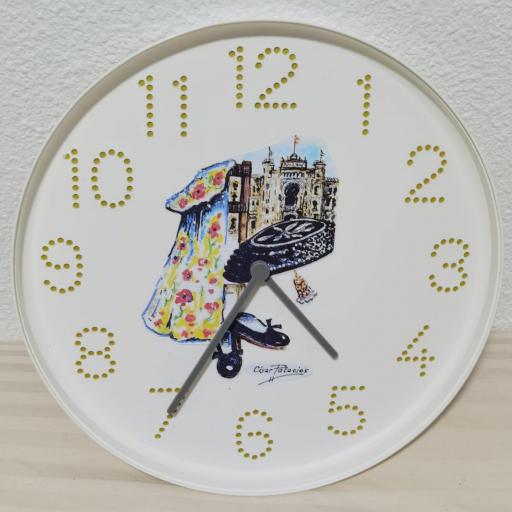 Reloj analógico mural 25cm  [3]