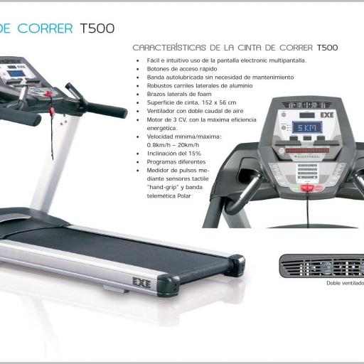 CINTA DE CORRER EXE FITNESS T500 OCASION [0]