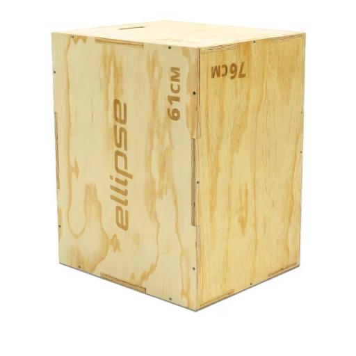 Cajón pliométrico de madera Wood plyobox [1]