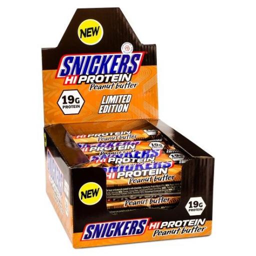 SNICKERS HIGH PROTEIN BAR – PEANUT BUTTER 57G [1]