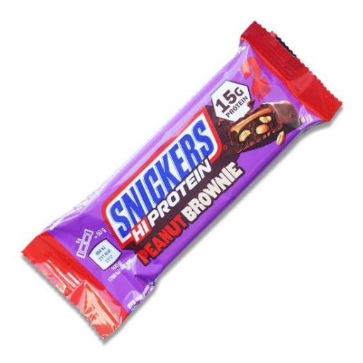 SNICKERS HIGH PROTEIN BAR – PEANUT BROWNIE 50G [0]