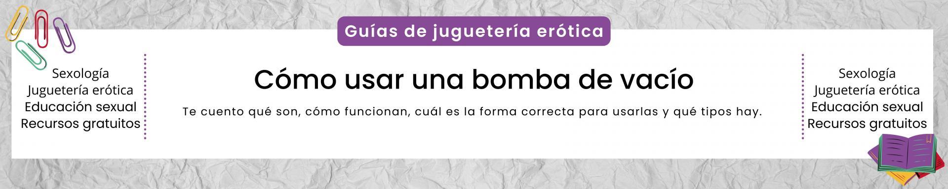 Guía: Cómo usar una bomba de vacío