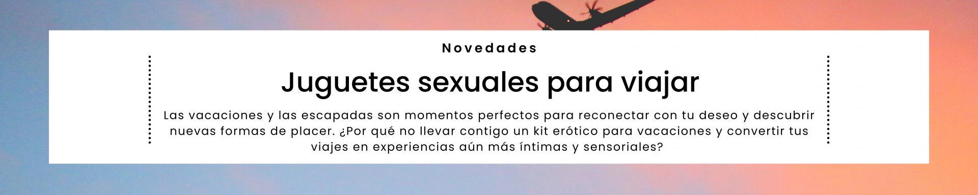 Juguetes sexuales para viajar
