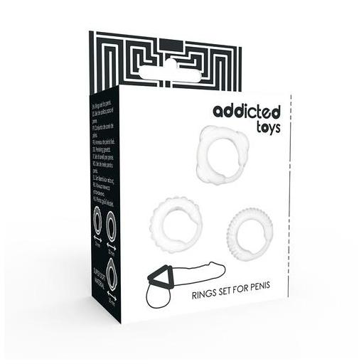 Set anillos silicona [3]