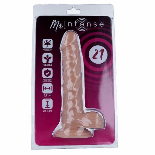 Dildo realista con ventosa 20,1 cm [3]