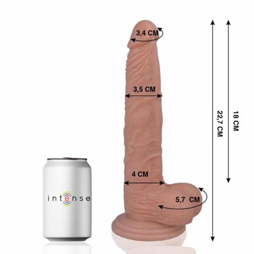 Dildo realista con ventosa 22,7 cm [1]