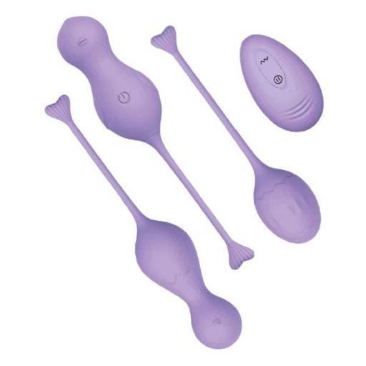 Set de esferas vaginales con vibración Iris