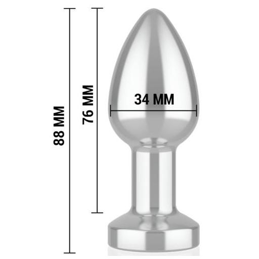 Plug anal con vibración de metal [2]