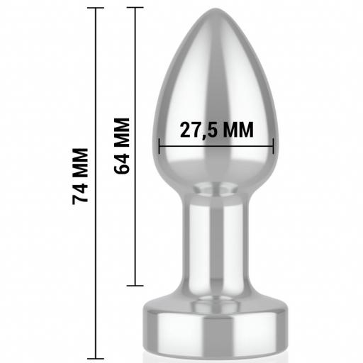 Plug anal con vibración de metal [1]