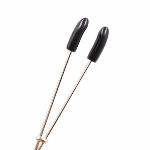 Pinzas para pezones de metal con cadena [1]