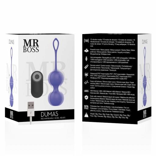 Esferas vaginales con vibración Dumas  [3]
