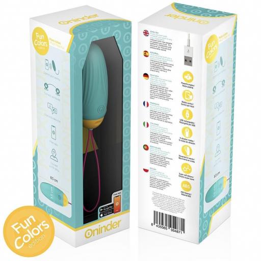 Huevo vibrador gemas rotadoras [3]