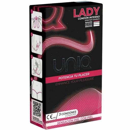 Preservativo femenino Lady de Uniq