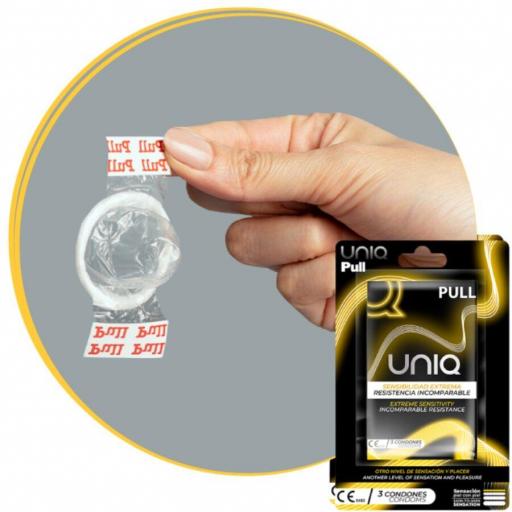 Preservativo sin látex Pull de Uniq [1]