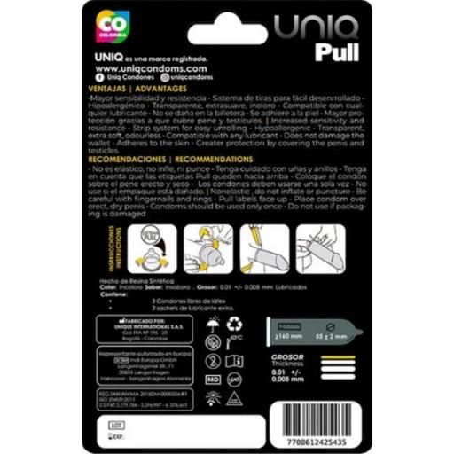 Preservativo sin látex Pull de Uniq [3]
