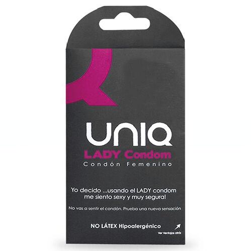 Preservativo femenino de Uniq