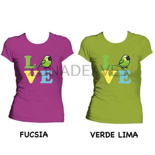 Camiseta LOVE AMAZONAS Mujer [1]