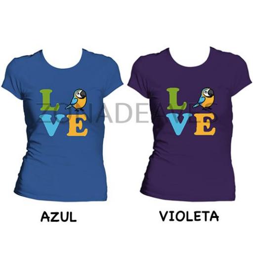 Camiseta LOVE ARARAUNA Mujer [2]
