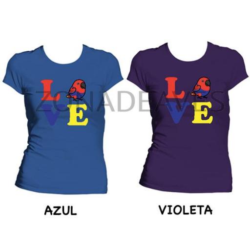 Camiseta LOVE ECLECTUS H Mujer [2]