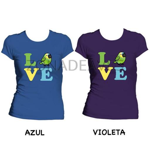 Camiseta LOVE AMAZONAS Mujer [2]