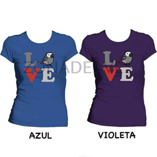 Camiseta LOVE YACO Mujer [2]