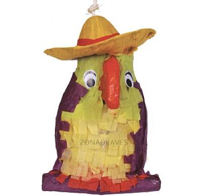 Piñata para loros "Pete the parrot"
