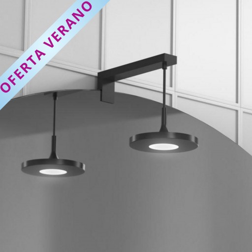 Aplique Led Sunna negro de Royo