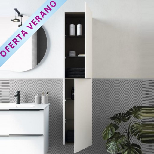 Columna de baño Mio Compact suspendido 2 puertas promocion de Royo