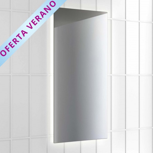 Espejo de baño Blaze rectangular retroiluminado con luz led promo de Royo