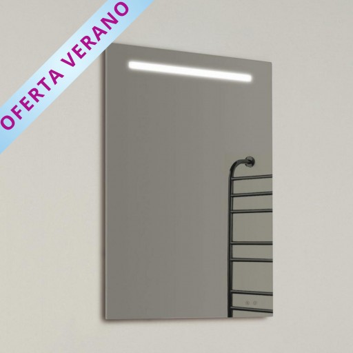 Espejo de baño Boira con luz frontal promo de Royo
