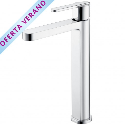 Grifo lavabo alto monomando Roma cromo de Imex