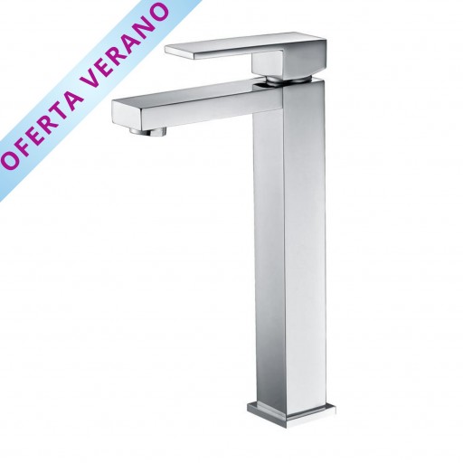 Grifo de lavabo alto monomando Valencia cromo de Imex
