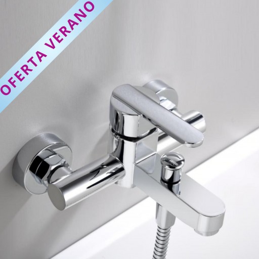 Grifo baño-ducha monomando Roma cromo de Imex