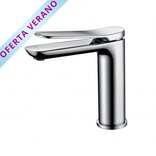 Grifo lavabo monomando Dinamarca cromo de Imex